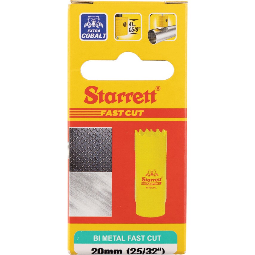 FCH2532 20mm (25/32") Hole Saw Bi-Metal Fast Cut Constant Pitch