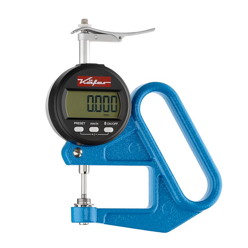 FD50 Top (0.001mm) Digital Thickness Gauge 50mm Jaw 0-12.5mm (0-0.5")