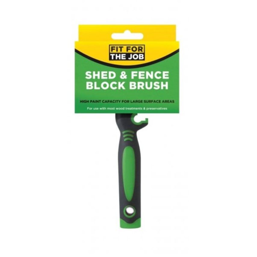 FFJ SHED & FENCE BLOCK BRUSH