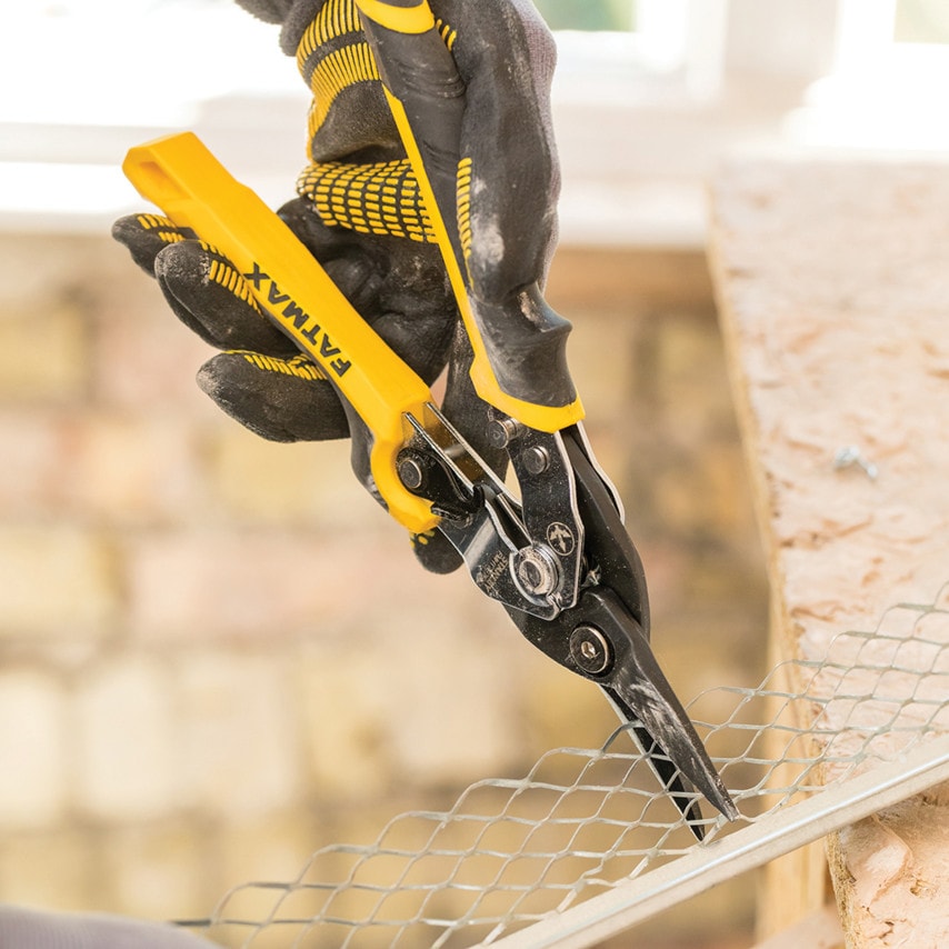 FMHT73756-0 Ergonomic Aviation Snips with Straight Cut 250mm