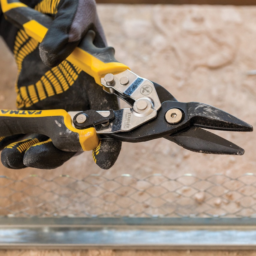 FMHT73756-0 Ergonomic Aviation Snips with Straight Cut 250mm