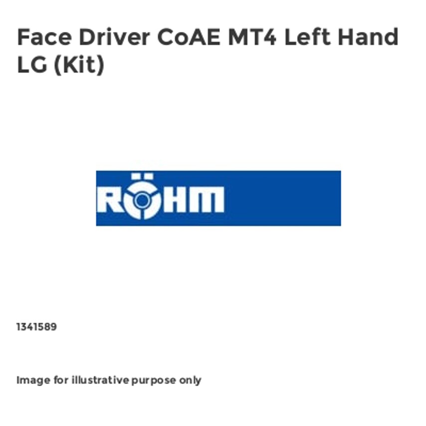 Face Driver CoAE MT4 Left Hand LG (Kit)