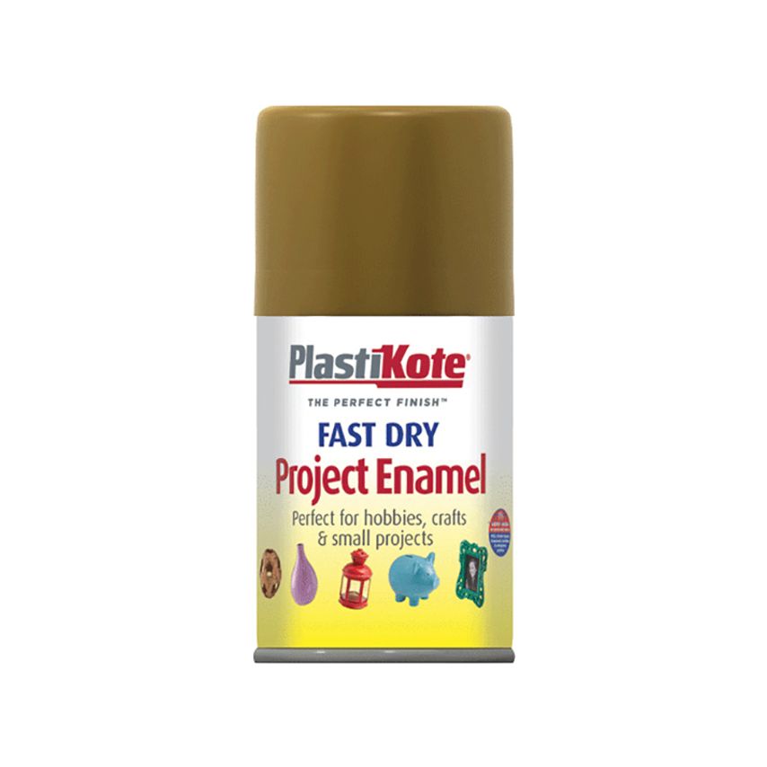 Fast Dry Enamel Aerosol Antique Gold 100ml PKT143S