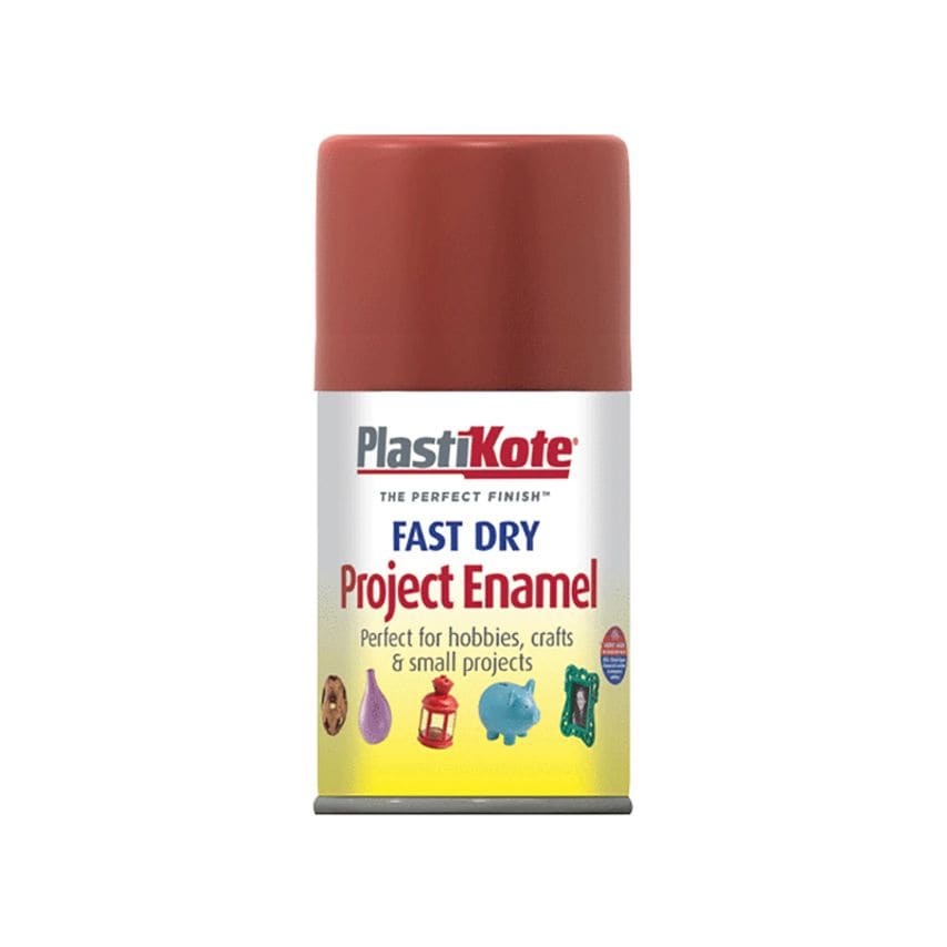 Fast Dry Enamel Aerosol Nut Brown 100ml PKT112S