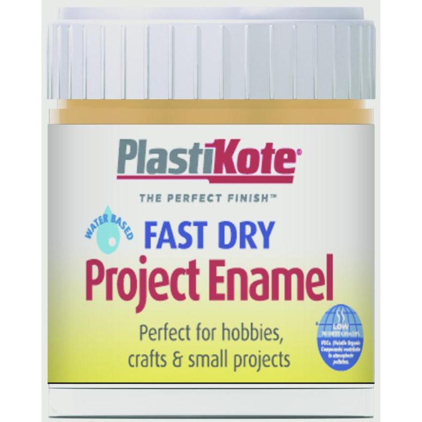 Fast Dry Enamel Brush on Sunshine Yellow - 59ml Bottle