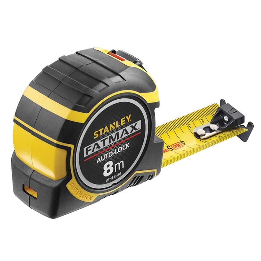 FatMax Autolock Pocket Tape 8m (Width 32mm) (Metric only) STA033501