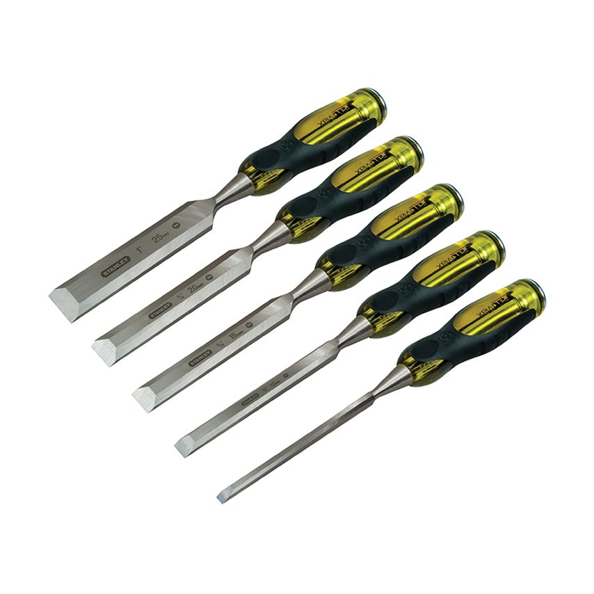 FatMax Bevel Edge Chisel with Thru Tang Set, 5 Piece STA216269