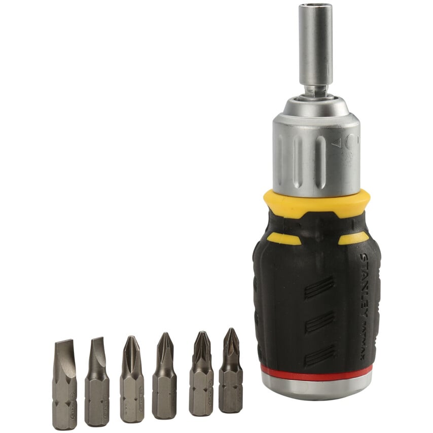FatMax Ratchet Screwdriver with 6 Bits