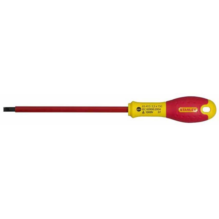 FatMax Screwdriver Insulated Parallel Packaged 4mm x 100mm