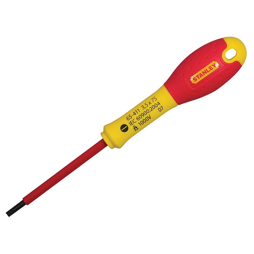 FatMax VDE Insulated Screwdriver Parallel Tip 2.5 x 50mm