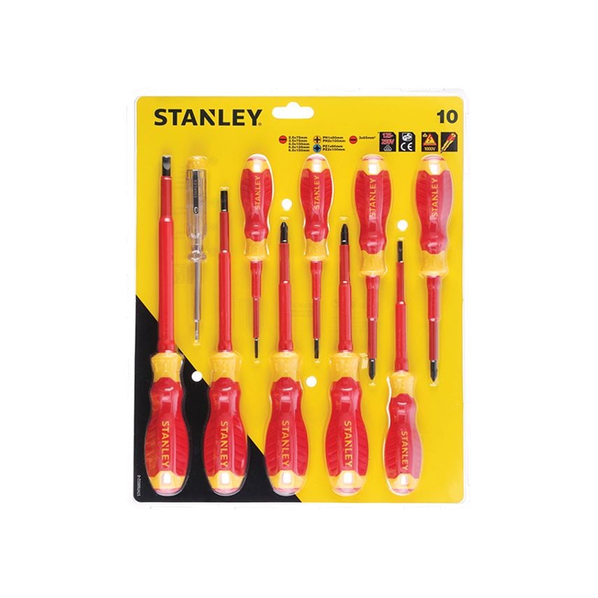 FatMax VDE Insulated Screwdriver Set, 10 Piece STA060032