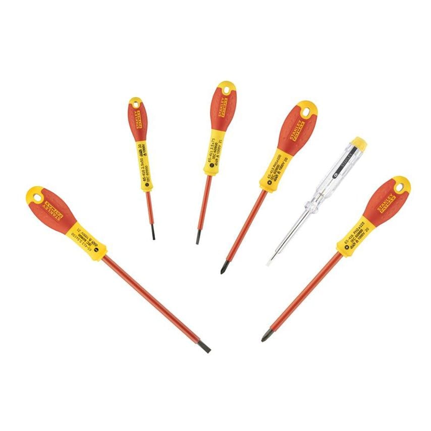 FatMax VDE Insulated Screwdriver Set, 6 Piece STA065441