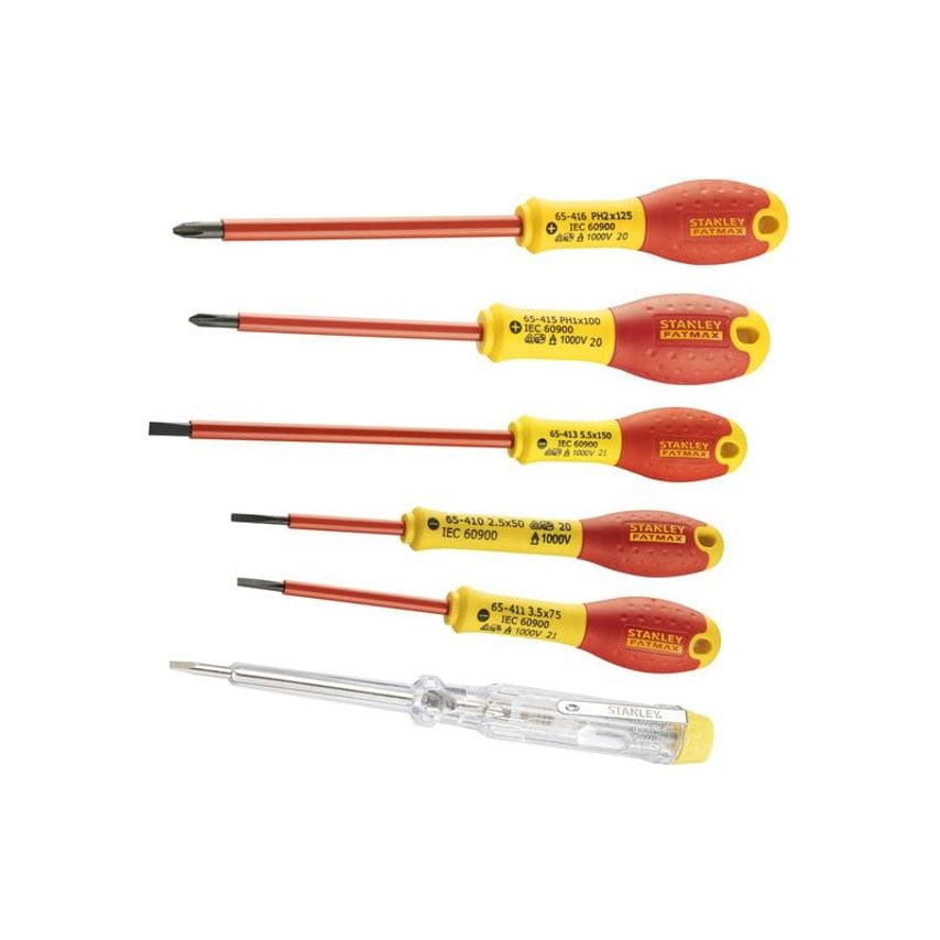 FatMax VDE Insulated Screwdriver Set, 6 Piece STA065441