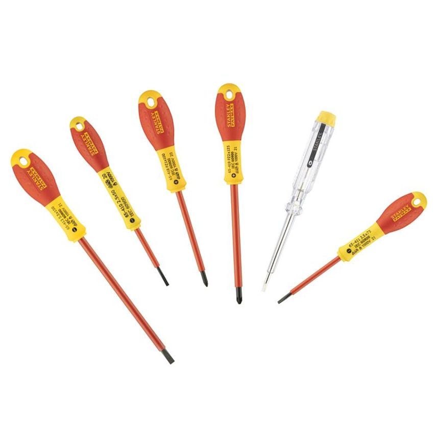 FatMax VDE Insulated Screwdriver Set, 6 Piece STA065443
