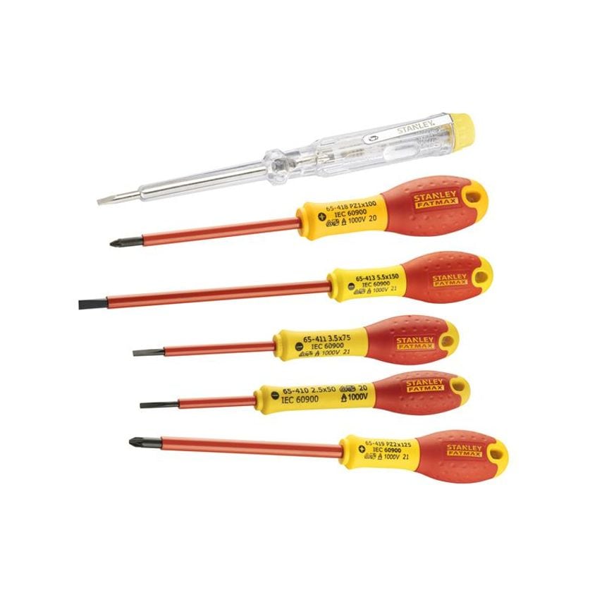 FatMax VDE Insulated Screwdriver Set, 6 Piece STA065443