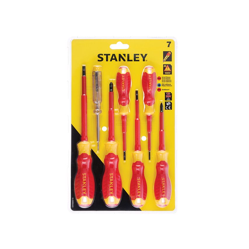 FatMax VDE Insulated Screwdriver Set, 7 Piece STA060031
