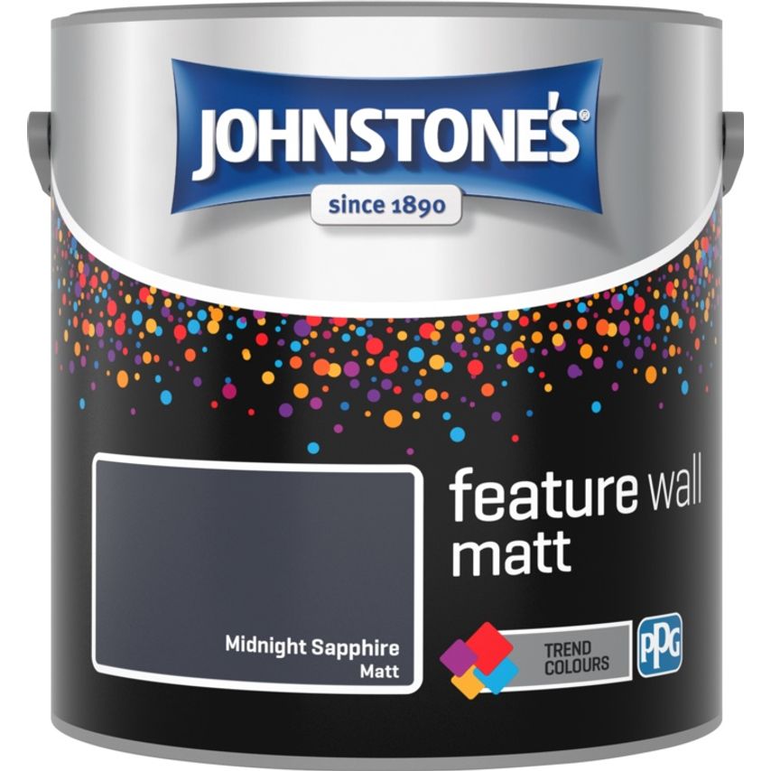 Feature Wall Matt 2.5L Midnight Sapphire