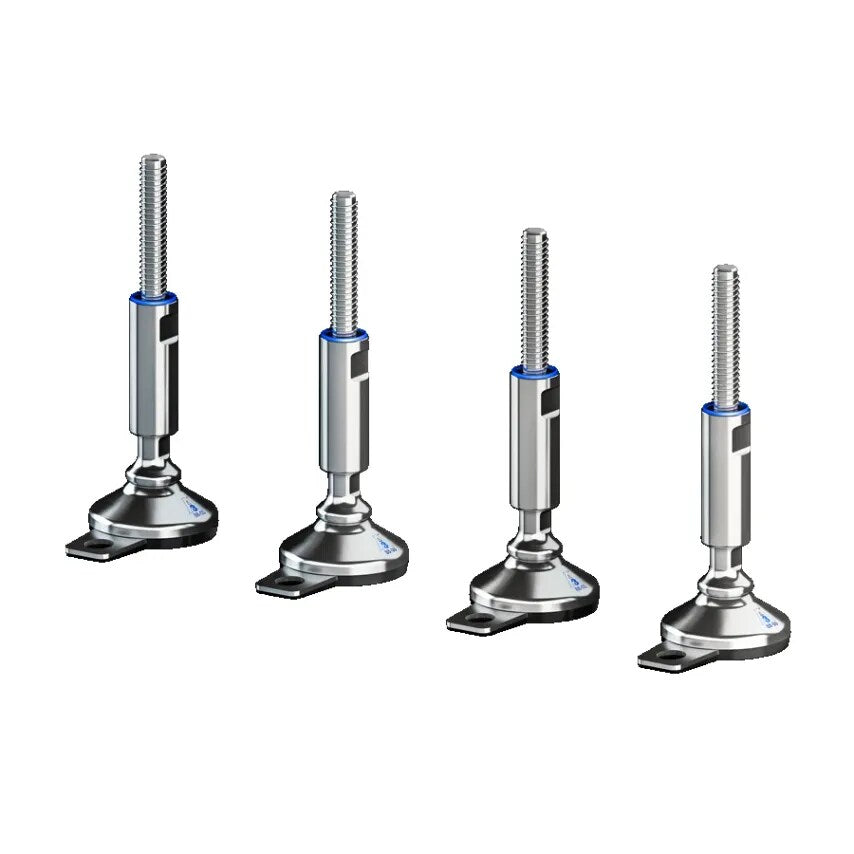 Feet Levelling M12 122-175mm Stainless Steel AISI304 - 4000250
