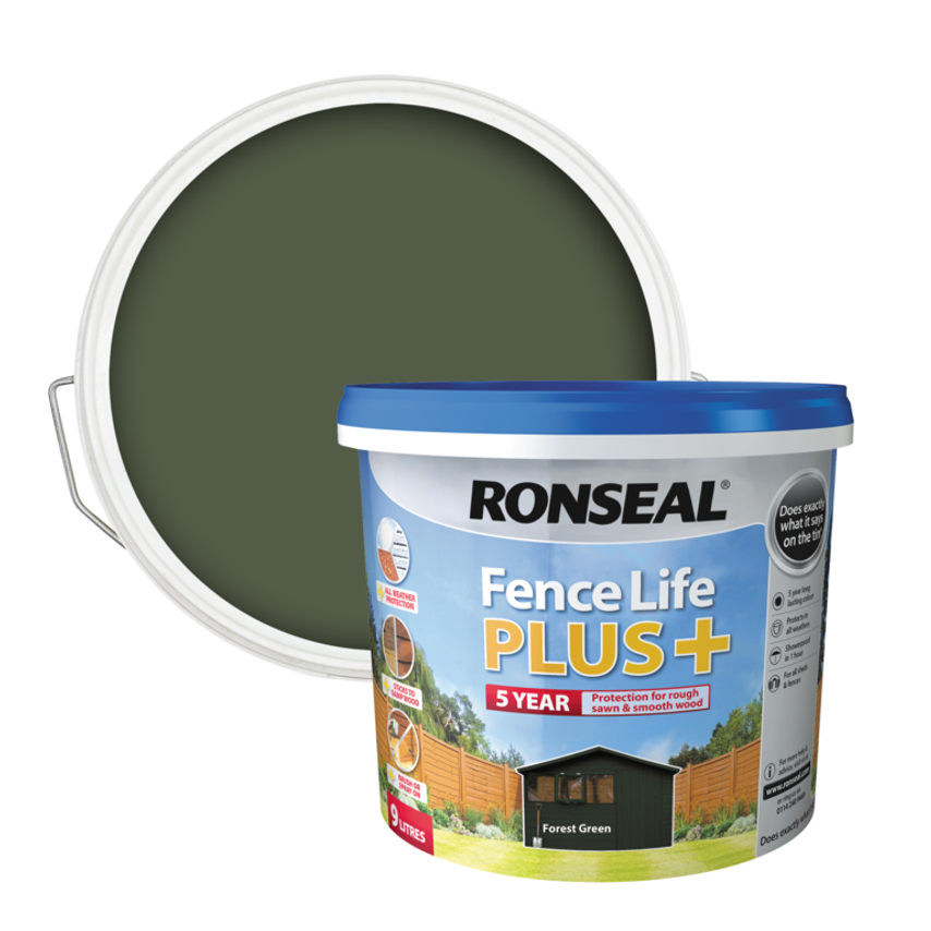 Fence Life Plus 9L Forest Green