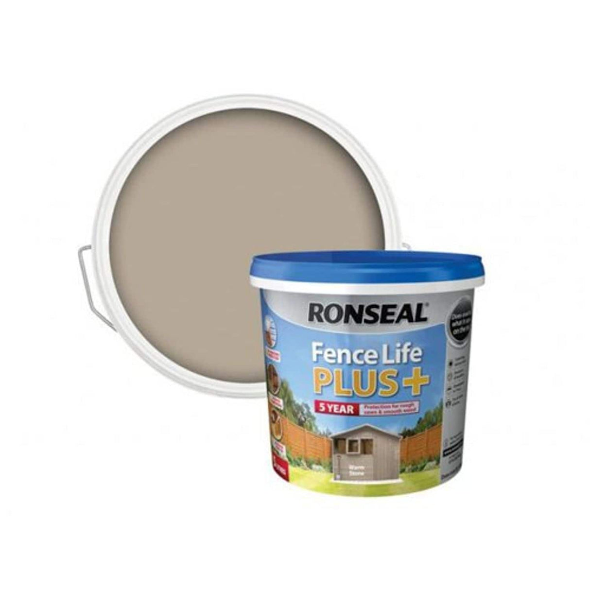 Fence Life Plus, Warm Stone, 5L