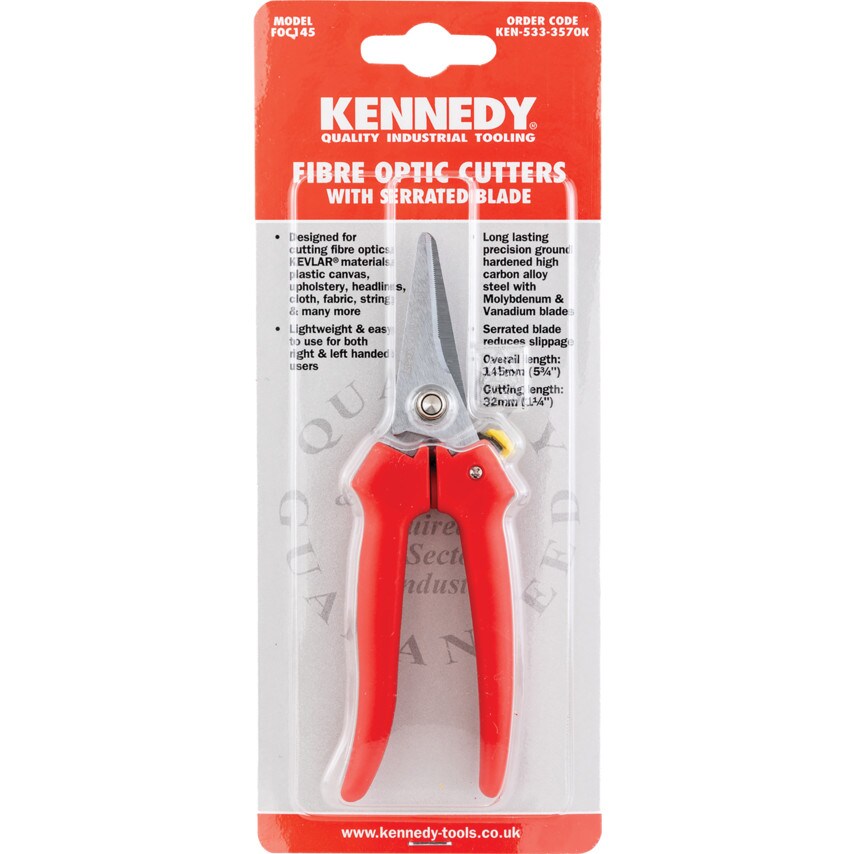 Fibre Optic Cutter - Serrated Blade 145mm