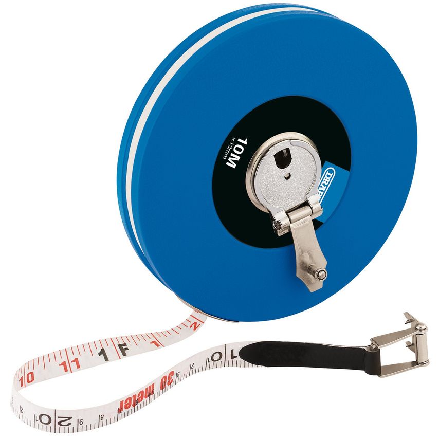 Fibreglass Measuring Tape - 10m/33ft x 13mm