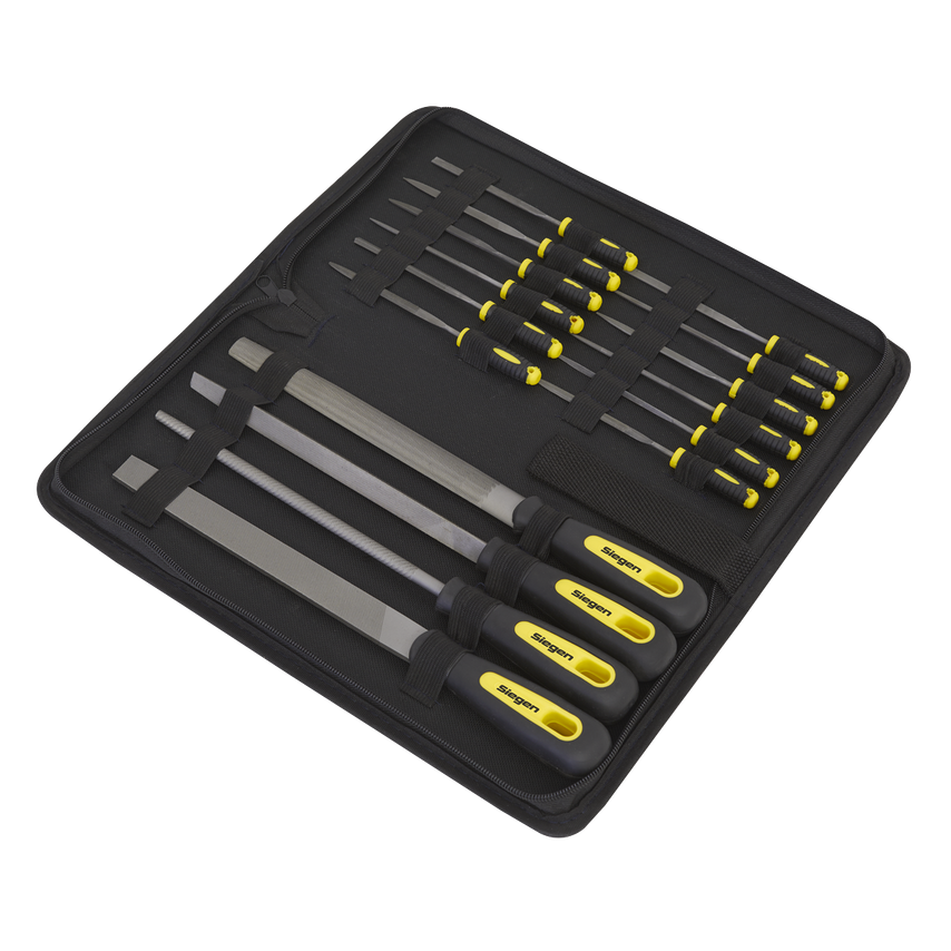 File Set 16pc Engineer's & Needle