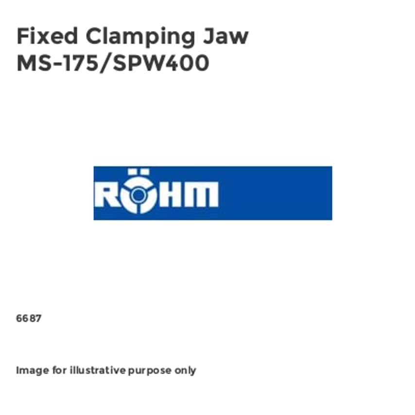 Fixed Clamping Jaw MS-175/SPW400