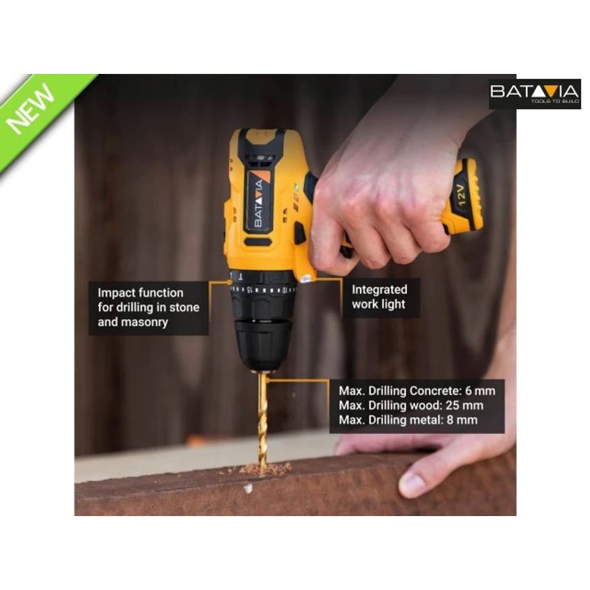 Fixxpack Combi Drill 12V Bare Unit