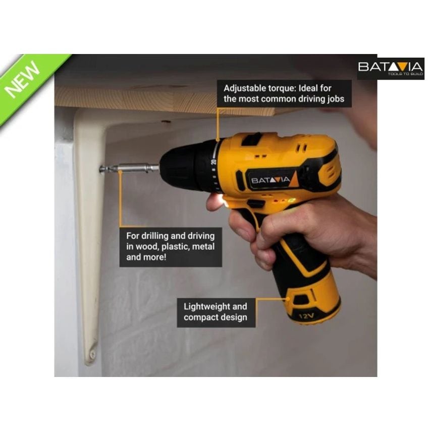 Fixxpack Drill Driver 12V Bare Unit