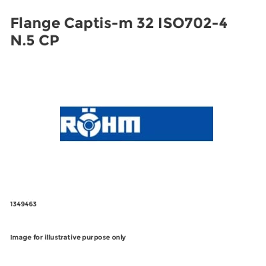 Flange Captis-m 32 ISO702-4 N.5 CP