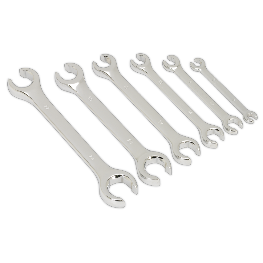 Flare Nut Spanner Set6 Piece Metric