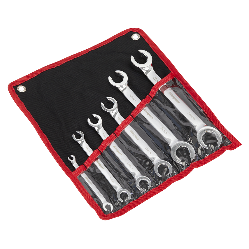 Flare Nut Spanner Set6 Piece Metric
