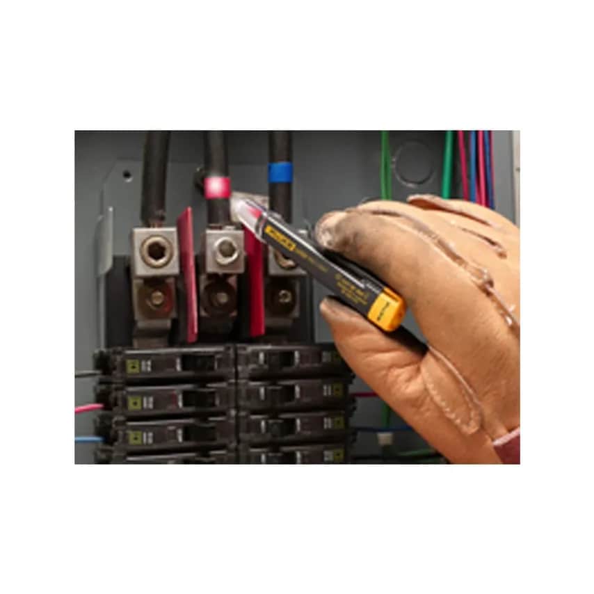 Flashlight Pen Style LED Ac Voltage Detector 600V Ac White