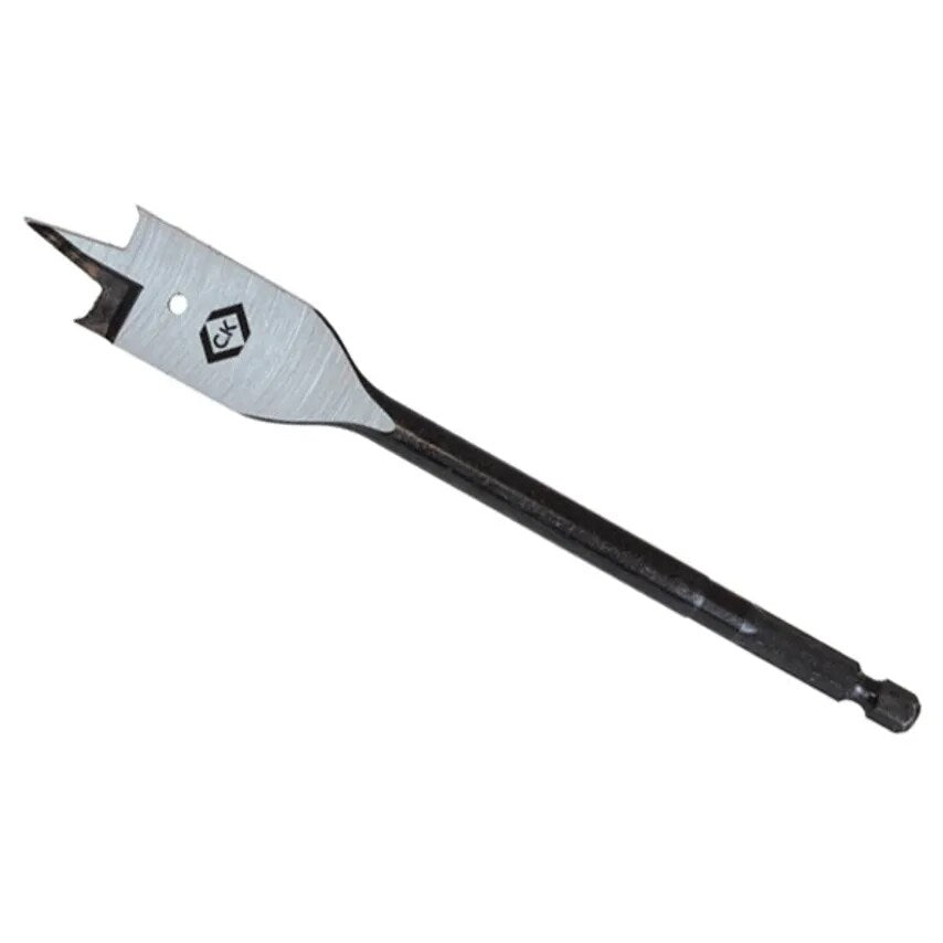 Flat Bit Wood Boring 25 x 160mm Carbon Steel