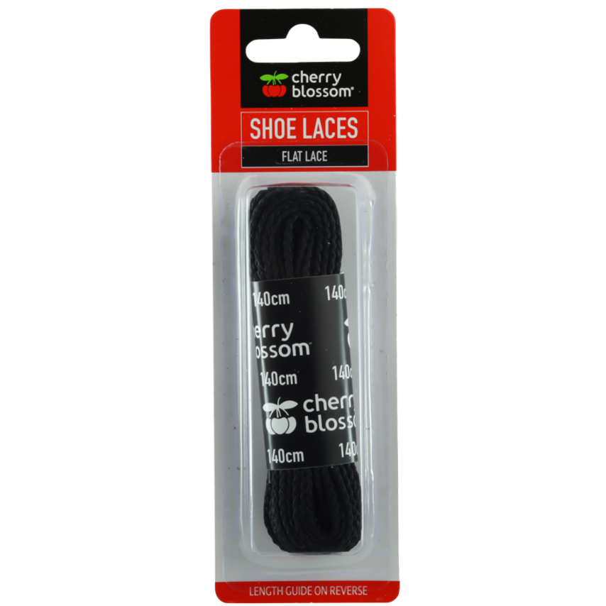 Flat Lace Black 140cm