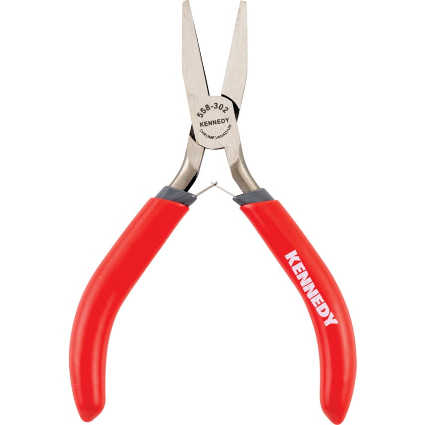 Flat Nose Pliers, 125mm/5"