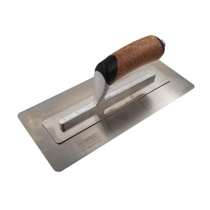 Flex Finishing Trowel with Cork Handle - 275mm (11in)