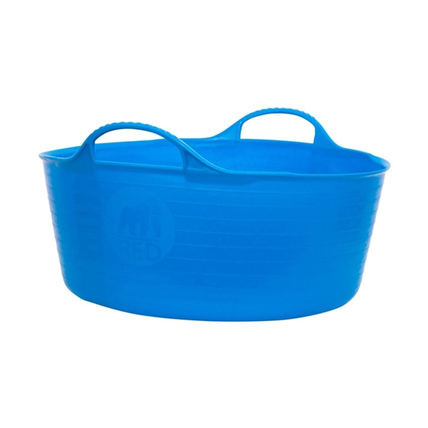 Flexible Small Shallow Tub Blue