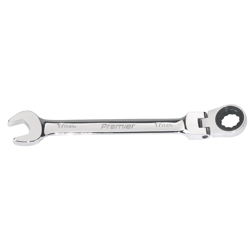 Flexi-head Ratchet Combination Spanner 17mm