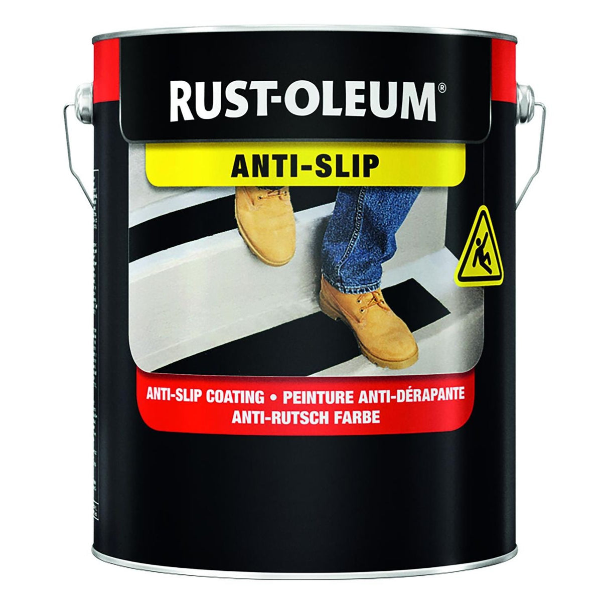 Floor Coating N/s 5L Jet Black Black - RUS-7179NS