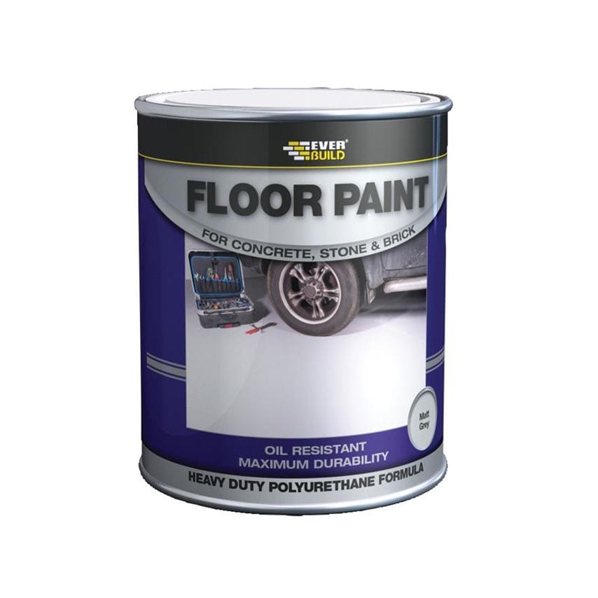 Floor Paint Grey 5 litre EVBFLOORGR