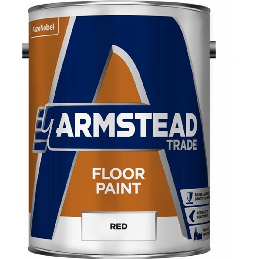 Floor Paint - Red - 5L - 5218612