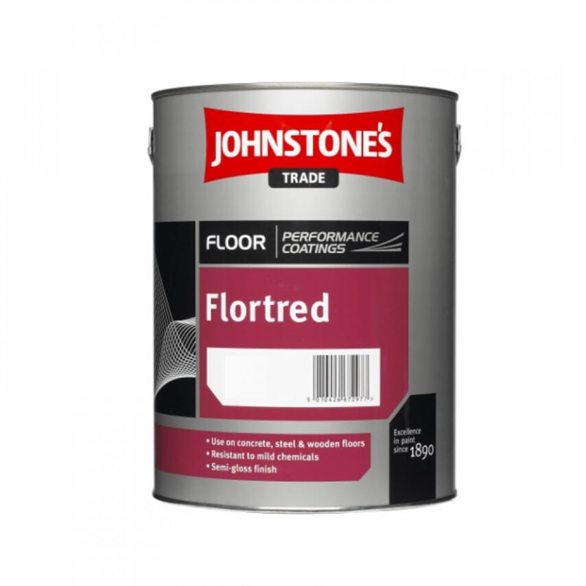 Flotred Floor Paint, Black, 5LTR