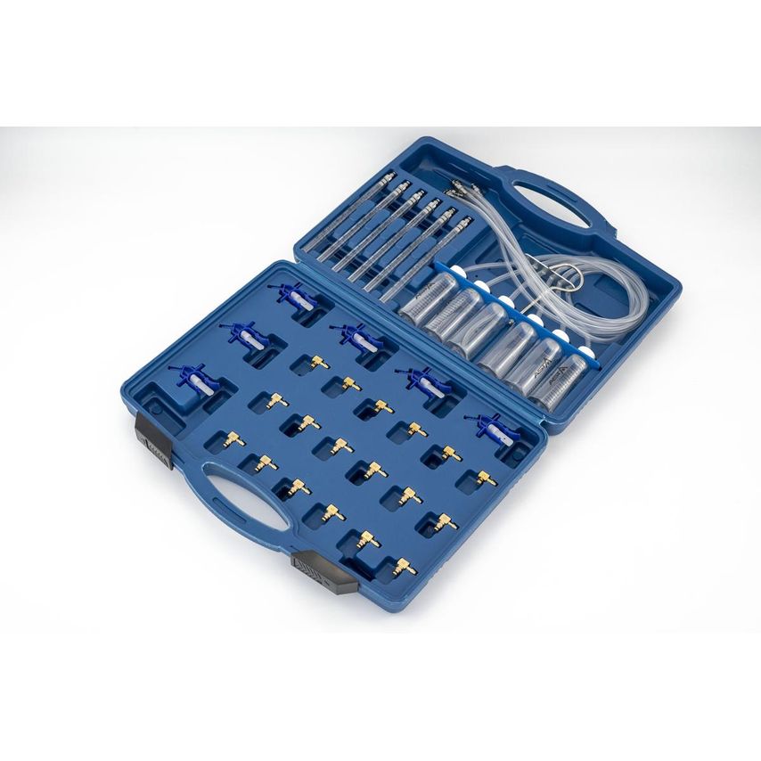 Flow Meter Set Common Rail Diesels Leak Off Tester CDi Denso Adapter