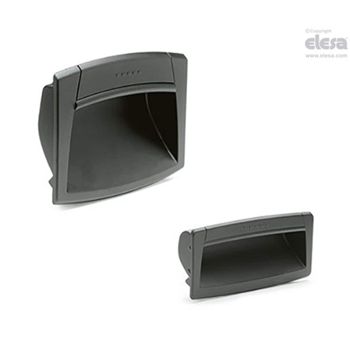 Flush pull handle-EPR.110-PF-AE-V0-C1 Black