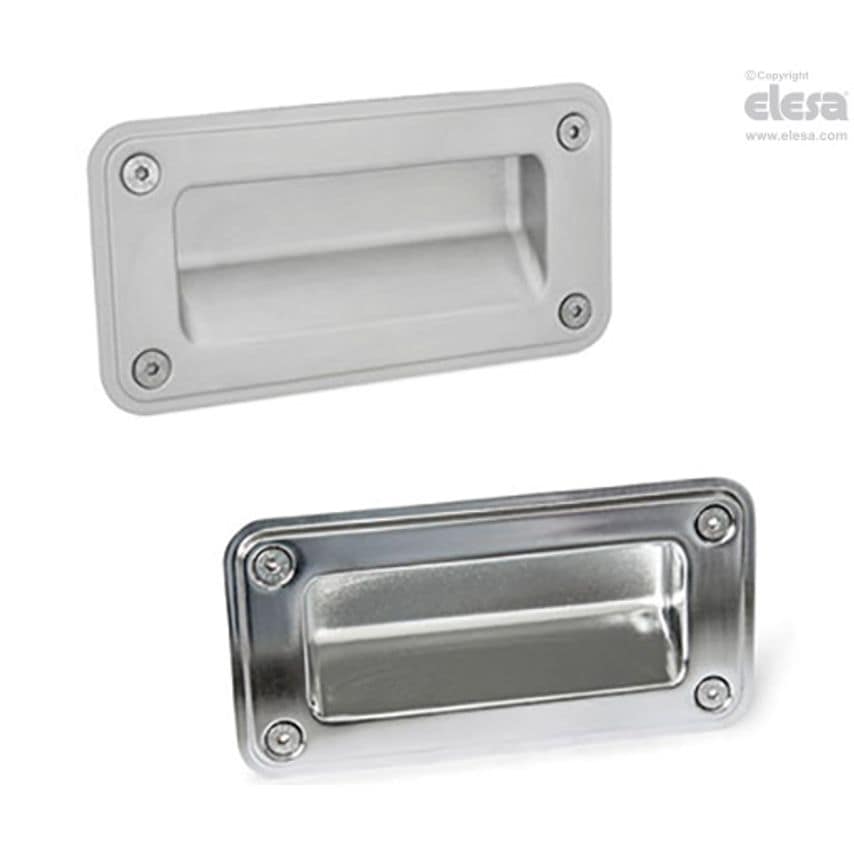 Flush pull handle-GN 7332-155-A-2-EP