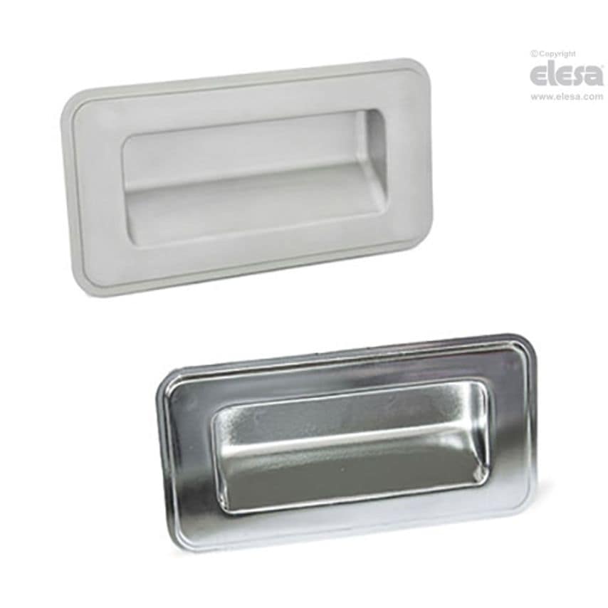 Flush pull handle-GN 7332-155-C-2-GS