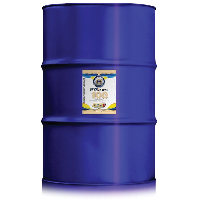 Food Safe Synthetic Compressor Oil 100 205LTR