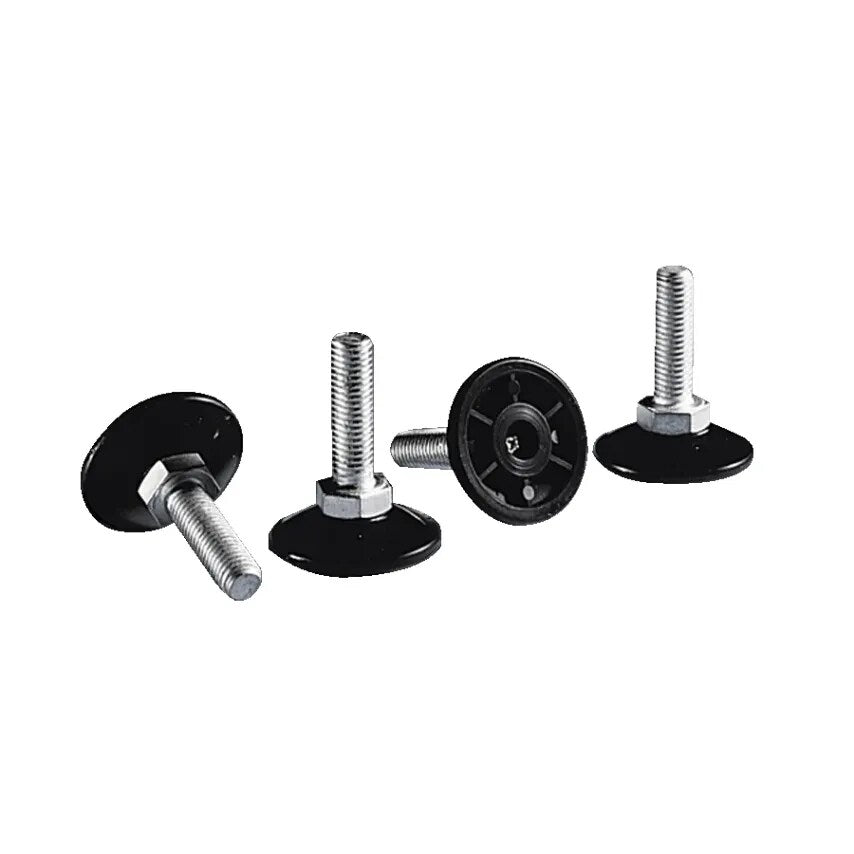 Foot V x Levelling M12 x 18-43mm Stainless Steel AISI304 Pack 4